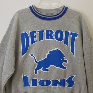 detroit lions vintage sweater